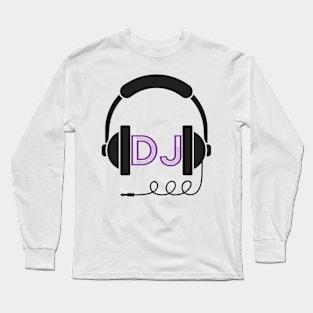 DJ Headphone Long Sleeve T-Shirt